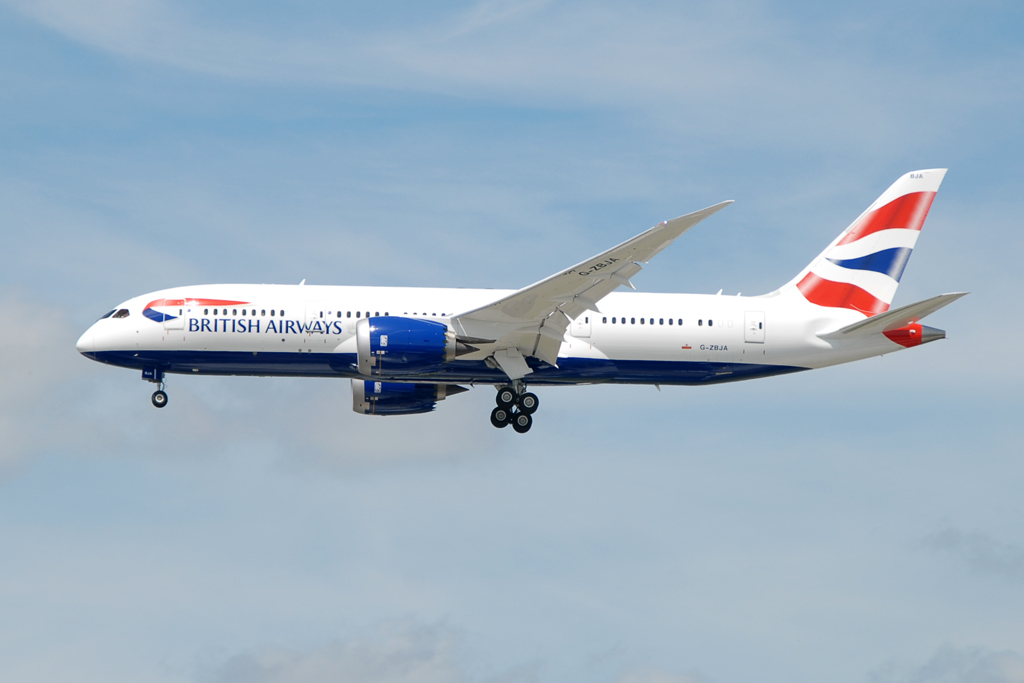 G-ZBJA Boeing 787-8