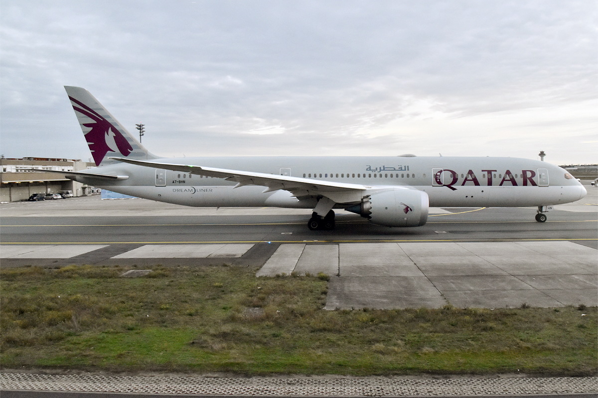 A7-BHN Boeing 787-9