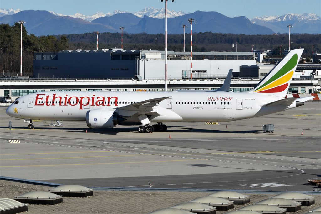 ET-AXT Boeing 787-9