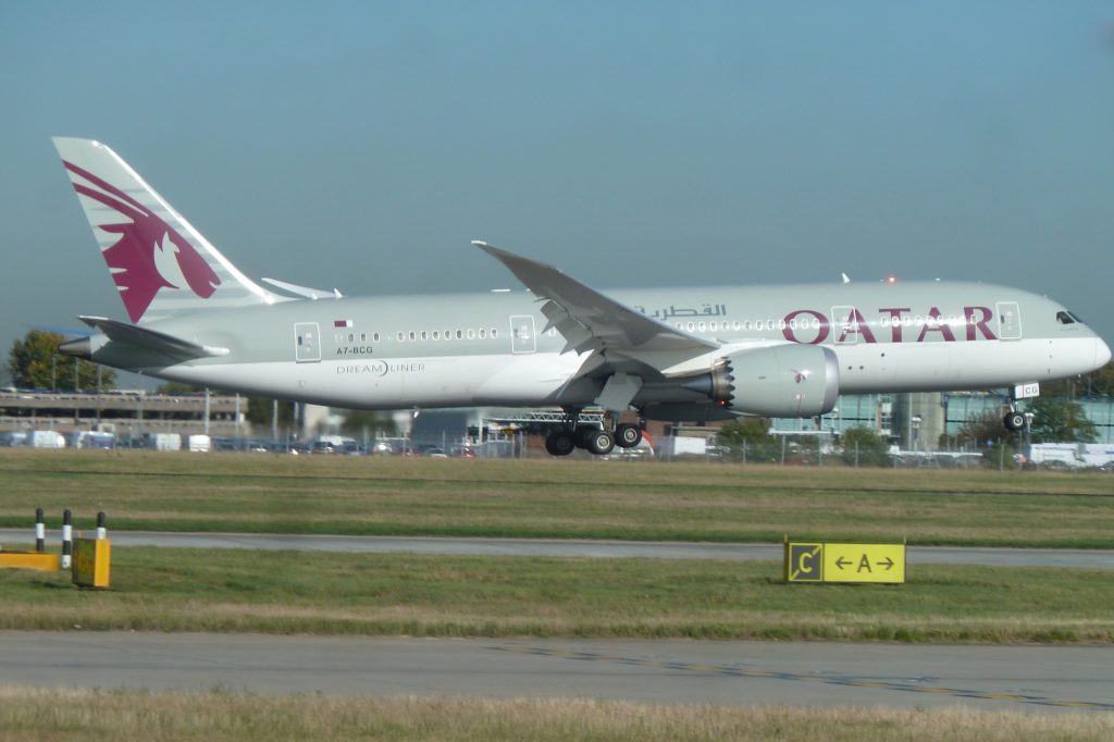 A7-BCG Boeing 787-8