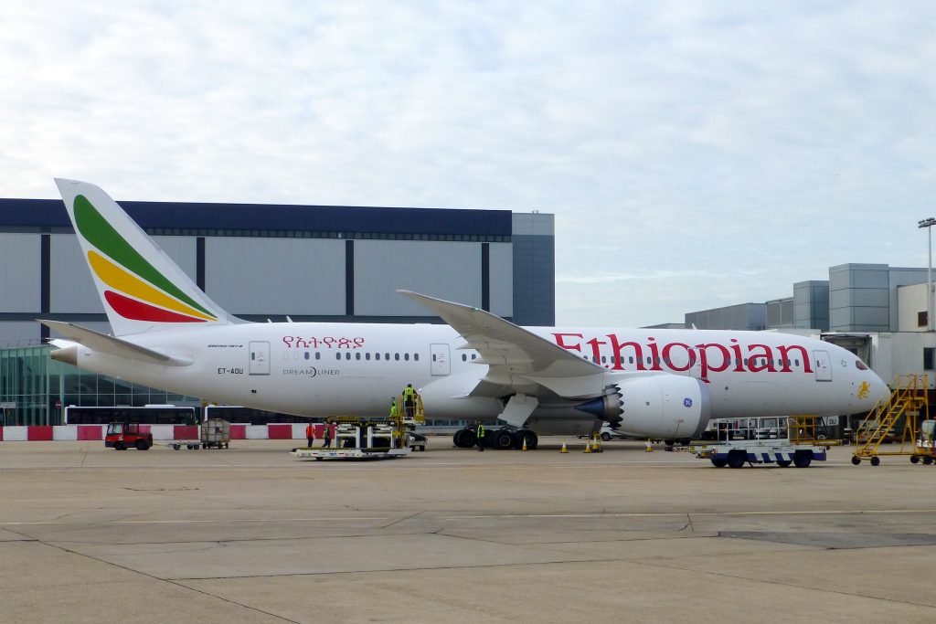 ET-AOU Boeing 787-8