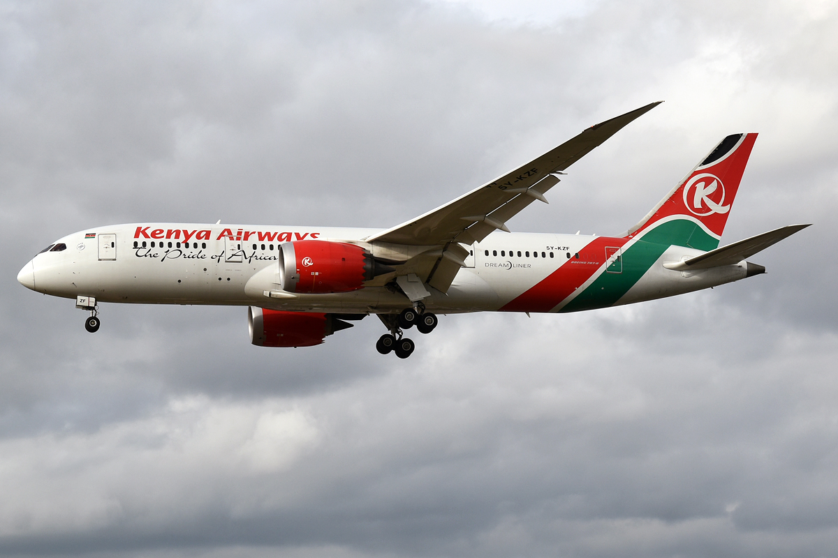 5Y-KZF Boeing 787-8