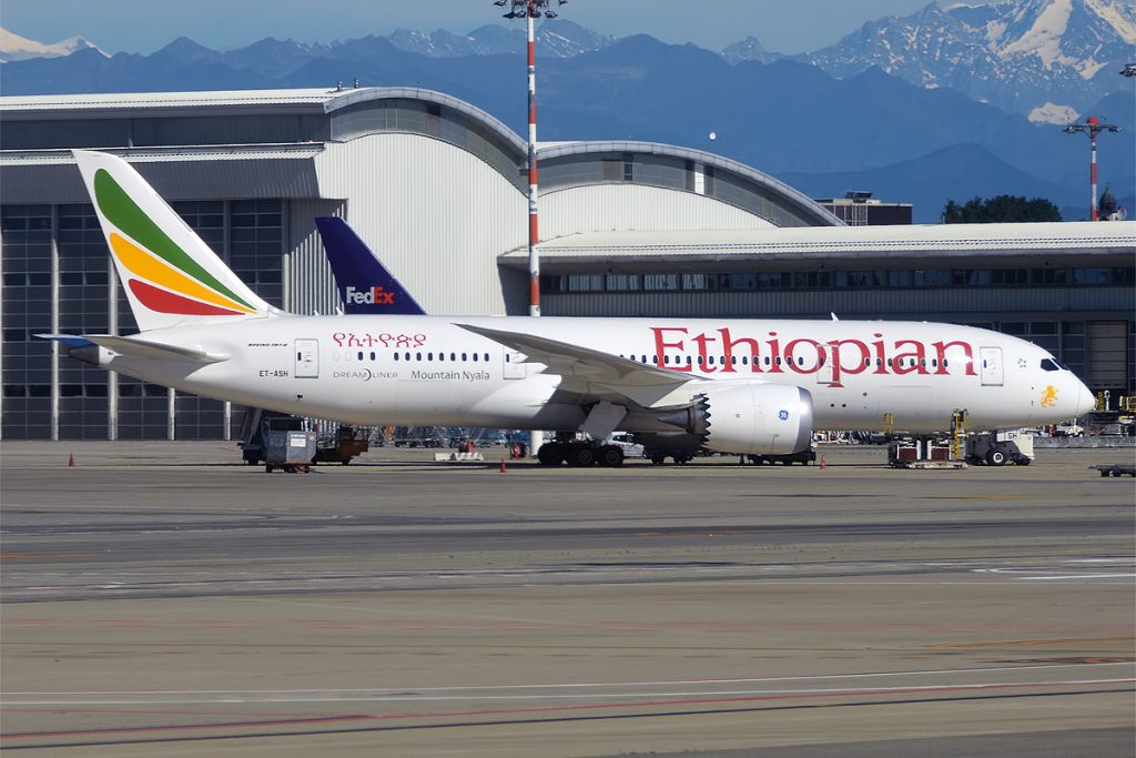 ET-ASH Boeing 787-8