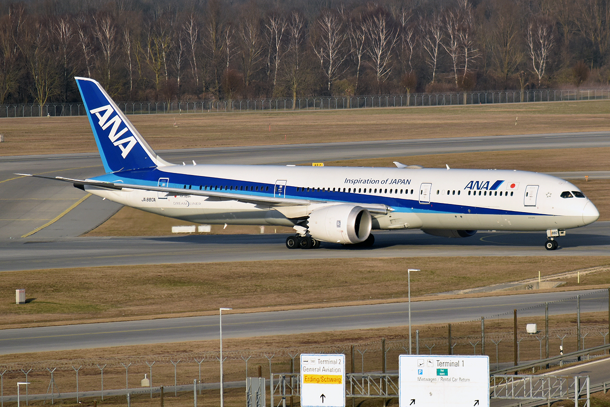 JA880A Boeing 787-9