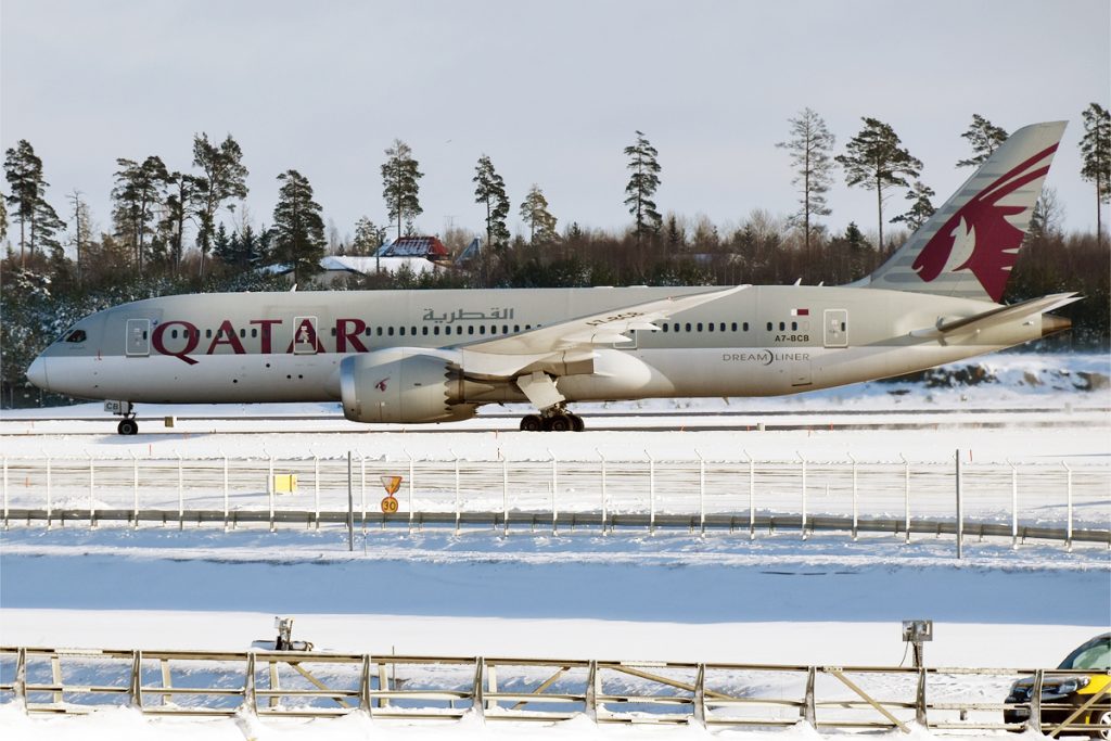 A7-BCB Boeing 787-8