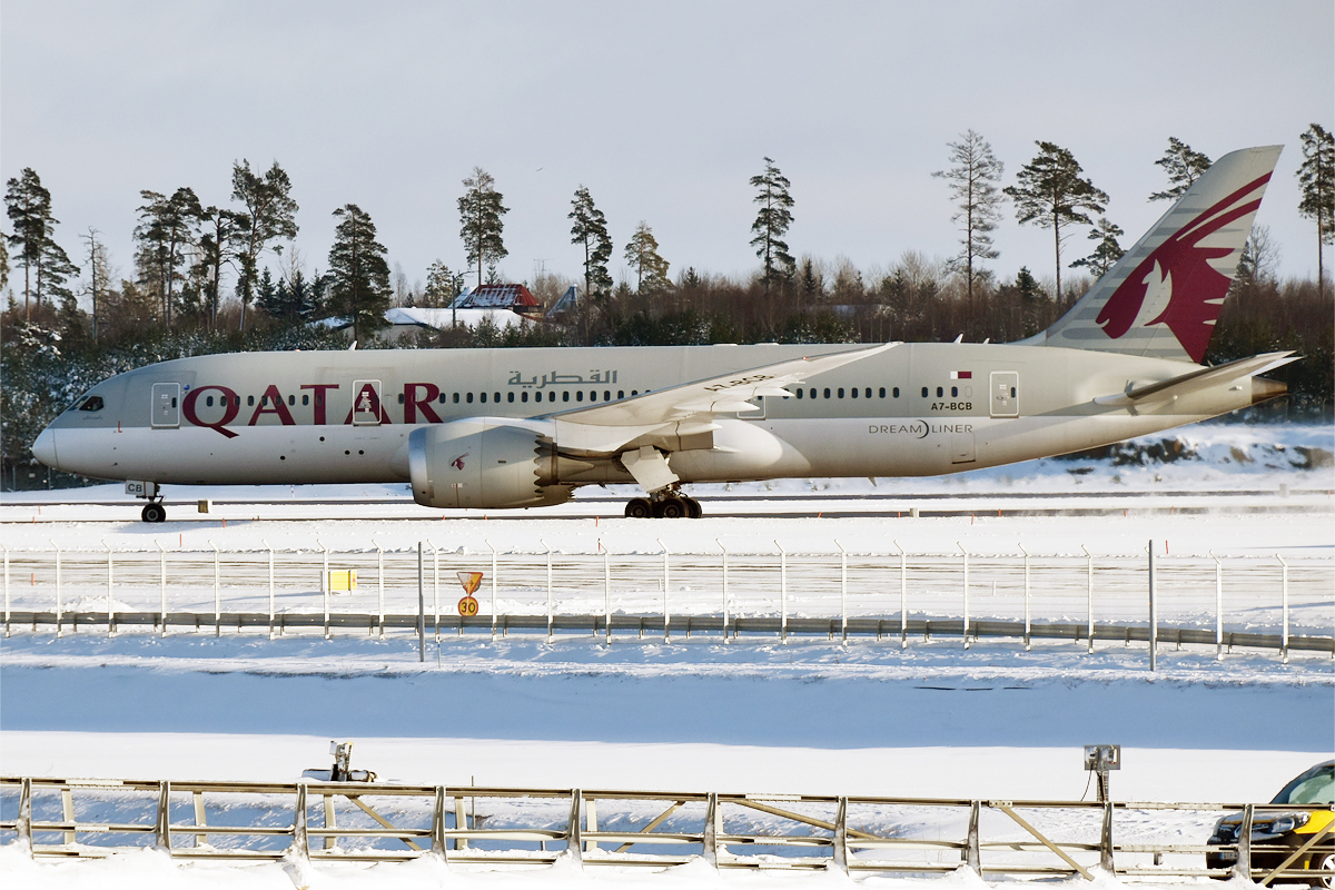 A7-BCB Boeing 787-8