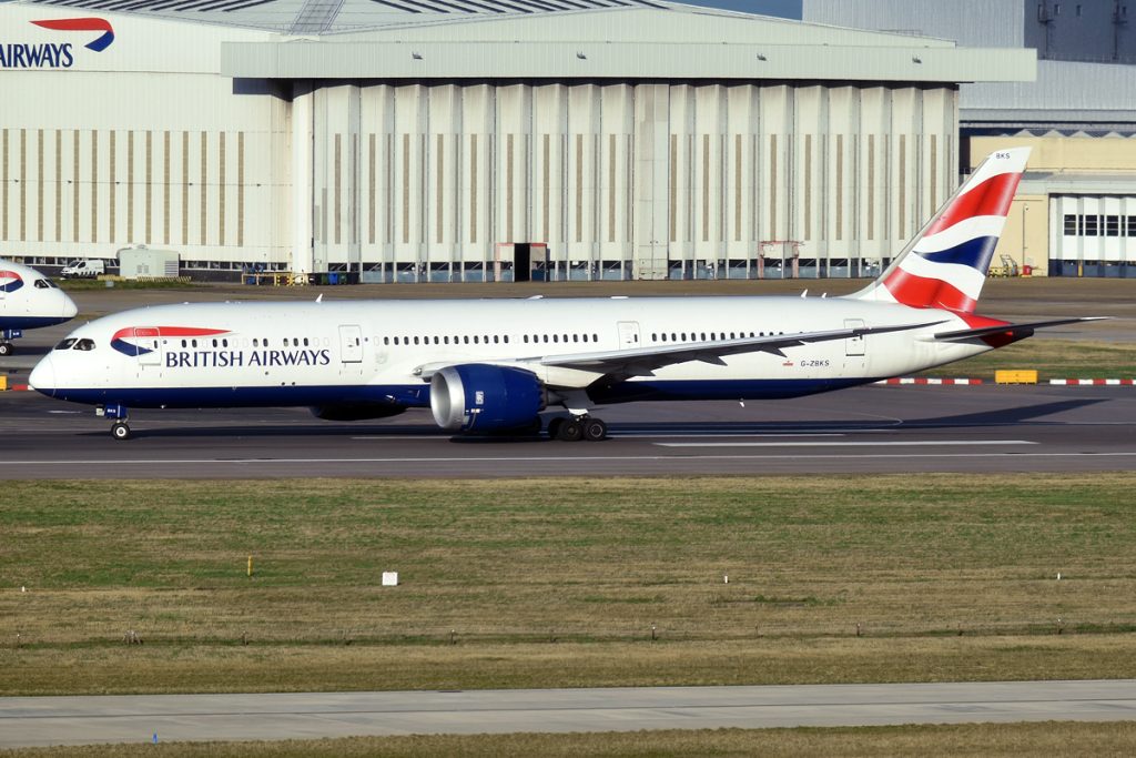 G-ZBKS Boeing 787-9
