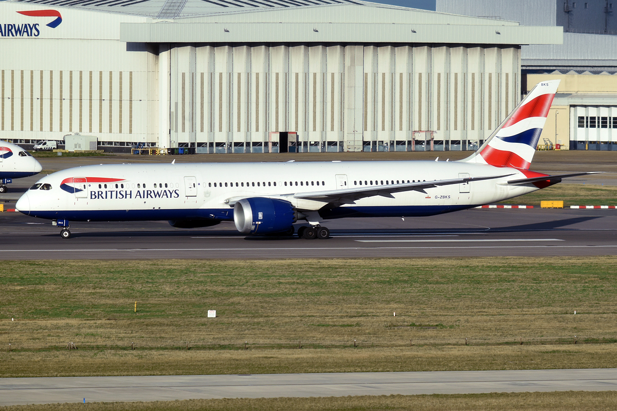 G-ZBKS Boeing 787-9