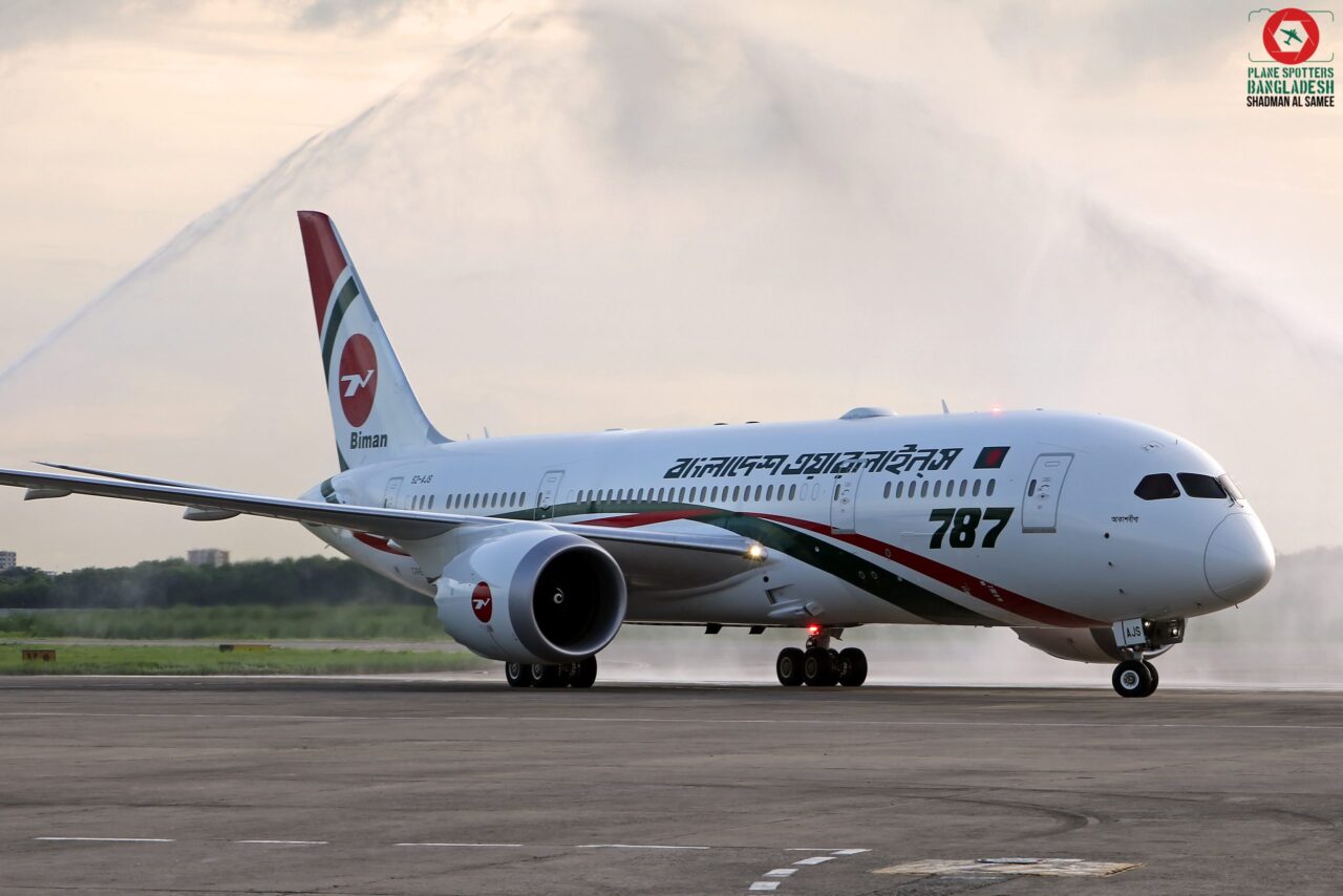 S2-AJS Boeing 787-8
