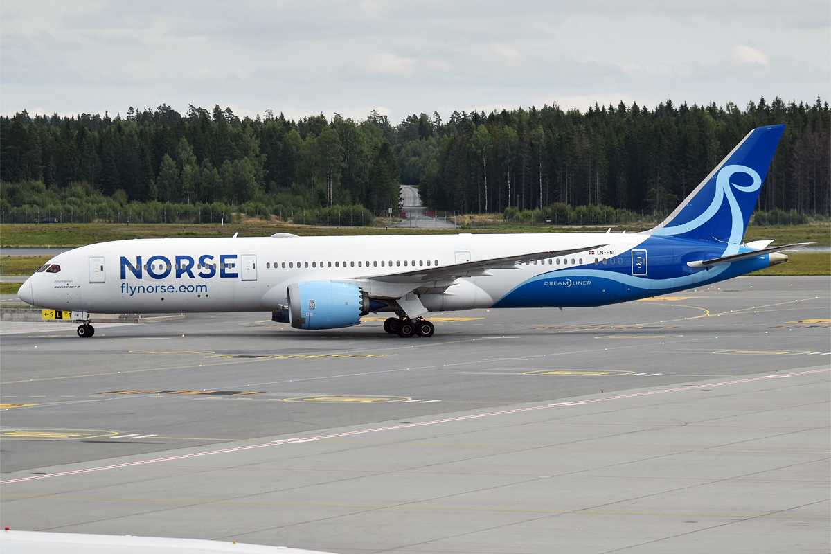 LN-FNI Boeing 787-9